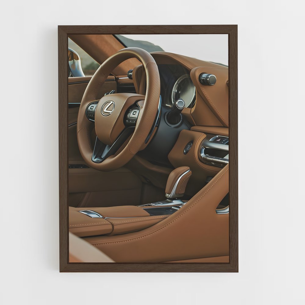 Poster Luxe Électrique – affiche Lexus (vue 5)